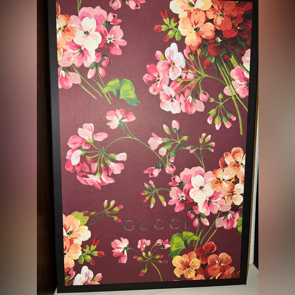 Gucci Scarf - Wool GG Bloom Scarf with Tags - Picture 4 of 4